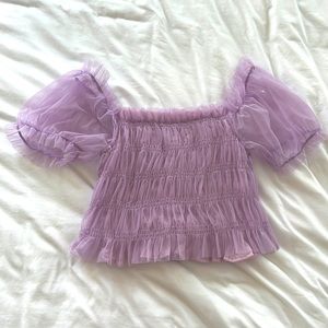Lilac cute top